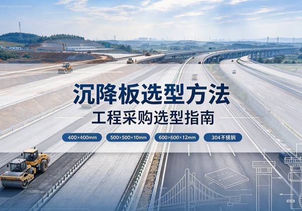 永年沉降板选择方法